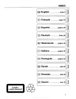 Предварительный просмотр 3 страницы Philips AZ 8245 User Manual