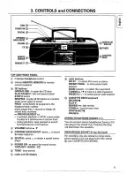 Предварительный просмотр 5 страницы Philips AZ 8245 User Manual