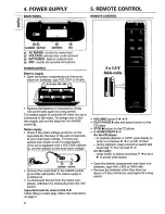 Предварительный просмотр 6 страницы Philips AZ 8245 User Manual