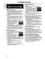 Предварительный просмотр 10 страницы Philips AZ 8245 User Manual