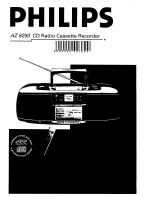 Philips AZ 8250 User Manual preview