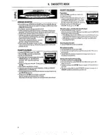 Preview for 8 page of Philips AZ 8250 User Manual