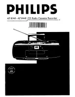 Preview for 1 page of Philips AZ 8340 User Manual