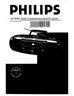 Preview for 1 page of Philips AZ 8349 User Manual