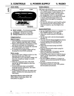 Preview for 6 page of Philips AZ 8349 User Manual