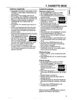 Preview for 9 page of Philips AZ 8349 User Manual