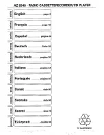 Preview for 15 page of Philips AZ 8349 User Manual