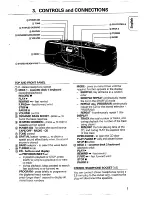 Предварительный просмотр 5 страницы Philips AZ 8352 Instructions For Use Manual