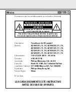 Preview for 2 page of Philips AZ 9001/01 User Manual