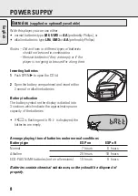 Preview for 8 page of Philips AZ 9001/01 User Manual