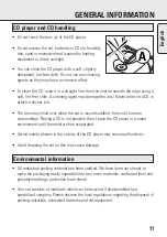 Preview for 11 page of Philips AZ 9001/01 User Manual