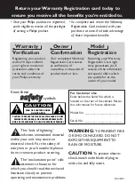 Preview for 2 page of Philips AZ 9003/01 User Manual