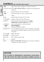 Preview for 6 page of Philips AZ 9003/01 User Manual