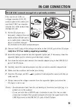 Preview for 19 page of Philips AZ 9003/01 User Manual