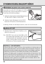 Предварительный просмотр 10 страницы Philips AZ 9011 Manual