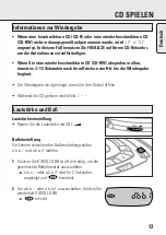 Предварительный просмотр 13 страницы Philips AZ 9011 Manual