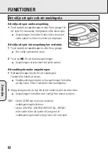 Предварительный просмотр 62 страницы Philips AZ 9011 Manual