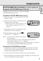 Preview for 9 page of Philips AZ 9015/01 User Manual