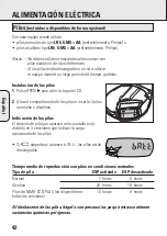 Preview for 42 page of Philips AZ 9015/01 User Manual