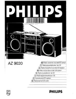 Philips AZ 9020 User Manual preview