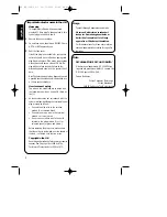 Preview for 2 page of Philips AZ1008 User Manual