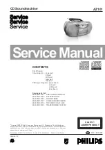 Preview for 1 page of Philips AZ101 Service Manual