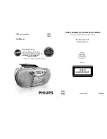 Предварительный просмотр 1 страницы Philips AZ101 User Manual