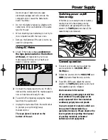 Предварительный просмотр 4 страницы Philips AZ1011 User Manual