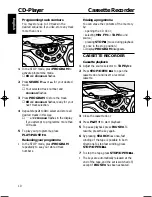 Предварительный просмотр 7 страницы Philips AZ1011 User Manual