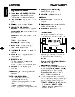 Preview for 6 page of Philips AZ1018 User Manual