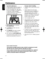 Preview for 14 page of Philips AZ1018 User Manual