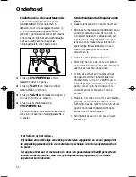 Preview for 54 page of Philips AZ1018 User Manual