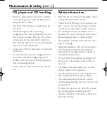 Preview for 8 page of Philips AZ1024 User Manual