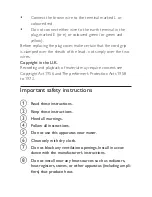 Preview for 3 page of Philips AZ1027 User Manual