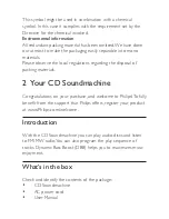 Preview for 9 page of Philips AZ1027 User Manual