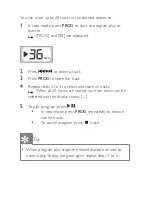 Preview for 18 page of Philips AZ1027 User Manual