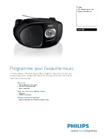 Philips AZ102B Brochure preview