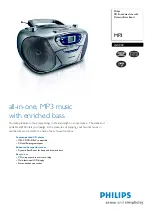 Philips AZ1032 Brochure preview