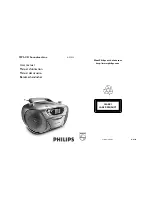 Предварительный просмотр 1 страницы Philips AZ1032MP3-CD User Manual