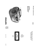 Предварительный просмотр 1 страницы Philips AZ1033/05 User Manual