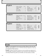 Preview for 3 page of Philips AZ1035 Manual