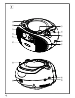 Предварительный просмотр 4 страницы Philips AZ1037 User Manual