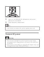 Preview for 11 page of Philips AZ1048 User Manual