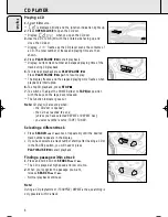 Предварительный просмотр 8 страницы Philips AZ1060 - annexe 1 User Manual