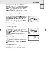 Предварительный просмотр 9 страницы Philips AZ1060 - annexe 1 User Manual