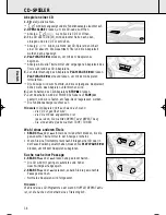 Предварительный просмотр 38 страницы Philips AZ1060 - annexe 1 User Manual