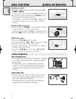 Preview for 6 page of Philips AZ1065 User Manual