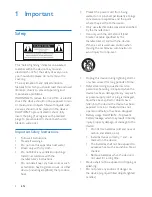 Preview for 4 page of Philips AZ1068 User Manual