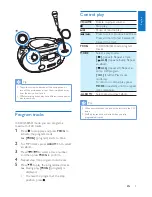 Preview for 11 page of Philips AZ1068 User Manual