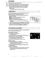 Preview for 8 page of Philips AZ1100 Instructions For Use Manual